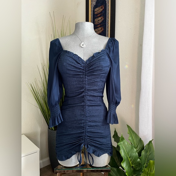 🌸Blue Navy mini dress🌸 - Picture 1 of 7